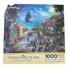 Disney Parks Pirates of the Caribbean Black Pearl 1000 pcs Puzzle Thomas Kinkade picture