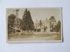Monroe New Jersey NJ RPPC Real Photo NM Concleton's 1908 Rare Windmill picture