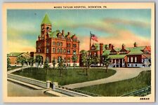 Scranton, Pennsylvania - Moses Taylor Hospital - Vintage Postcard - Unposted picture