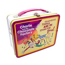 Roald Dahl Charlie and the Chocolate Factory Fun Box Lunch Box Tin Metal New picture