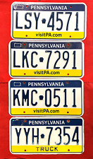 Bulk Lot of 4 Pennsylvania License Plates ...... Expired  / Collect  / Specialty picture