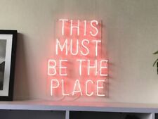 This Must Be The Place Neon Sign Lamp Light Acrylic 20