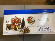 Dept 56 Christmas Snow Village Silver Bells Shop Lighted 55040 Working Full Set picture