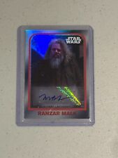 2022 Topps Star Wars Signature Series Autograph Variant Mark Boone - Ranzar Malk picture