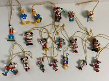 Vintage Disney Mickey Unlimited Miniature Ornaments Enesco lot of 18 Minnie picture
