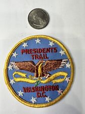 VTG Boy Scouts Presidents Trail Patch Washington D.C. Cloth Back BSOA 80’s picture