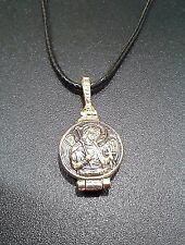 Guardian Angel St. Michael Russian Orthodox Reliquary Pectoral Amulet Pendant picture