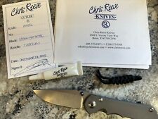 Chris Reeve S35VN 59-60 RC Inkosi Titanium, Signed picture