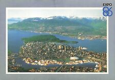 Postcard Canada Vancouver B.C. 1986 World's Fair Expo 86 False Creek Aerial View picture