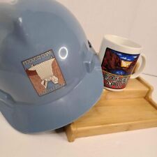 Vintage Hoover Dam Hard Hat Vintage Hoover Dam Snacketeria Souvenir Mug picture