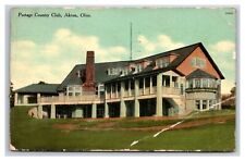 1915 Akron Ohio Portage Country Club Postcard picture