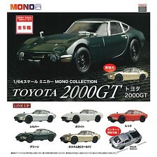 1/64 scale minicar MONO COLLECTION Toyota Capsule Toy 5 Types Comp Set Gacha picture