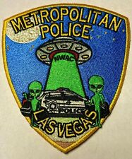 Las Vegas Metropolitan Police Department LVMPD UFO Patch picture