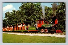 Winnipeg-Manitoba, Assiniboine Park Train, Antique, Vintage Souvenir Postcard picture