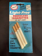 Vintage Ultra Tech Corp. Light-Free Smokeless Cigarettes New Pack Of 3 picture