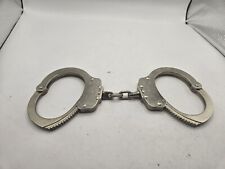 VINTAGE PEERLESS HANDCUFFES CO. USA HANDCUFFS ~ NO KEY  USED CONDITION KOREA picture