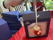 Swarovski Crystal Christmas Ornament: SANTA'S STOCKING #0944872 With Box picture