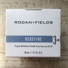 Rodan And Fields REDEFINE Step 3 Triple Defense AM Cream SPF 30 1 Fl Oz New picture