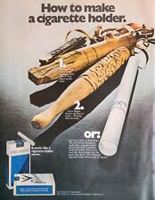 1972 PARLIAMENT Cigarettes Holders Carved Pocket Knife Vintage Print Ad 60 picture