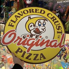 Vintage Hungry Howies Pizza Sign Display Old Sign 2’x2’ 2 Feet 80’s 90’s picture