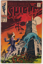 Nick Fury, Agent of SHIELD #3, Marvel Comics 1968 VG- 3.5 Jim Steranko picture