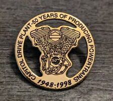 Harley Davidson Capitol Drive Plant 50 Years Producing Powertrains 1948-1998 Pin picture