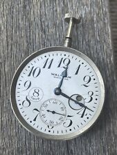 Antique Vintage Waltham Watch Co 8 days car clock watch Runs *READ* Lot #1 picture
