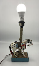 Westland The Trail of Painted Ponies War Pony Horse Table Lamp 2004 - READ DESC picture