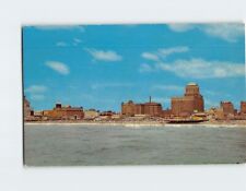 Postcard Panoramic View of the Beach Front Atlantic City New Jersey USA picture