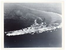 1951-1958 Battleship BB-61 USS Iowa Turning to Starboard Original News Photo picture