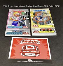 2022 Topps International Trading Card Day - ITCD Garbage Pail Kids GPK -YOU PICK picture
