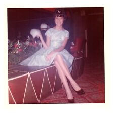 1960s American Teen Beautiful Dress Vintage Photo California picture