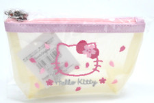 Sanrio Hello Kitty Mesh Pouch Sakura Design Series Limited New Japan picture