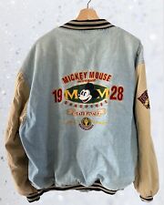 Vintage Disney Mickey Mouse 1928 Varsity Jacket picture