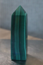MALACHITE POINT 2.84 INCHES TALL/ 98.5 GRAMS picture