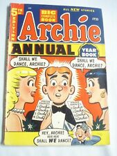 Archie Annual #5 1953 VG Archie Comics Golden Age Bowling and Beach Stories picture