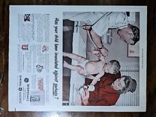 General Electric Garbage Disposal / Germ PSA Vintage Folio Sized Print Ad picture