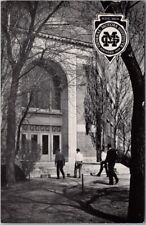 c1950s FLINT, Michigan Postcard GENERAL MOTORS INSTITUTE Campus View / KROPP picture