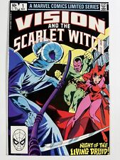 VISION AND THE SCARLET WITCH #1 Living Druid VERY HIGH-GRADE 1983 MARVEL COMICS picture