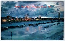 Postcard Drive on the Beach Midway Classic Cars Racing Daytona Beach Florida picture