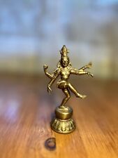 Vintage Handcrafted India Brass Dancing Shiva (Nataraja) Statue Hinduism picture