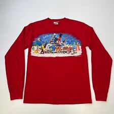 Disney Shirt Men Small Hollywood Studio Snow Holiday XMas Long Sleeve Walt World picture