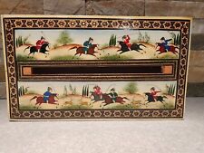 Persian Handcrafted Wooden Inlaid Khatam Marquetry Napkin - tissue Box picture