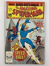 AMAZING SPIDER-MAN SUPER-SIZED ANNUAL #22 HIGH-GRADE 1988 64-PAGES MARVEL COMICS picture