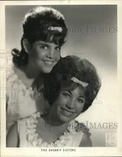 1963 Press Photo Singers The Sherry Sisters - tup26851 picture