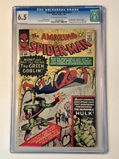 Amazing Spider-Man #14 CGC 6.5 OW/W Pages 1964 1st app. Green Goblin picture
