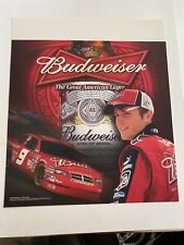 2008 Bud Nascar Racing Kasey Kahne 9 Store Advertising Poster Man Cave Bar 22x18 picture