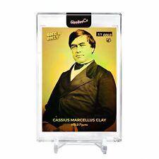 CASSIUS MARCELLUS CLAY Holo GOLD Card 2023 GleeBeeCo #CML9-G 1/1 picture