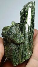 Chrome Diopside Crystal Cluster with nice luster & formation- Pakistan. 158 gm picture