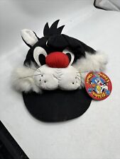 Vintage Arby's Looney Tunes Toppers Snapback Hat Cap 1989 Sylvester Snap Back picture